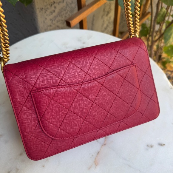 Chanel Lady Coco Caviar & Suede Leather WOC Crossbody - Picture 5 of 16